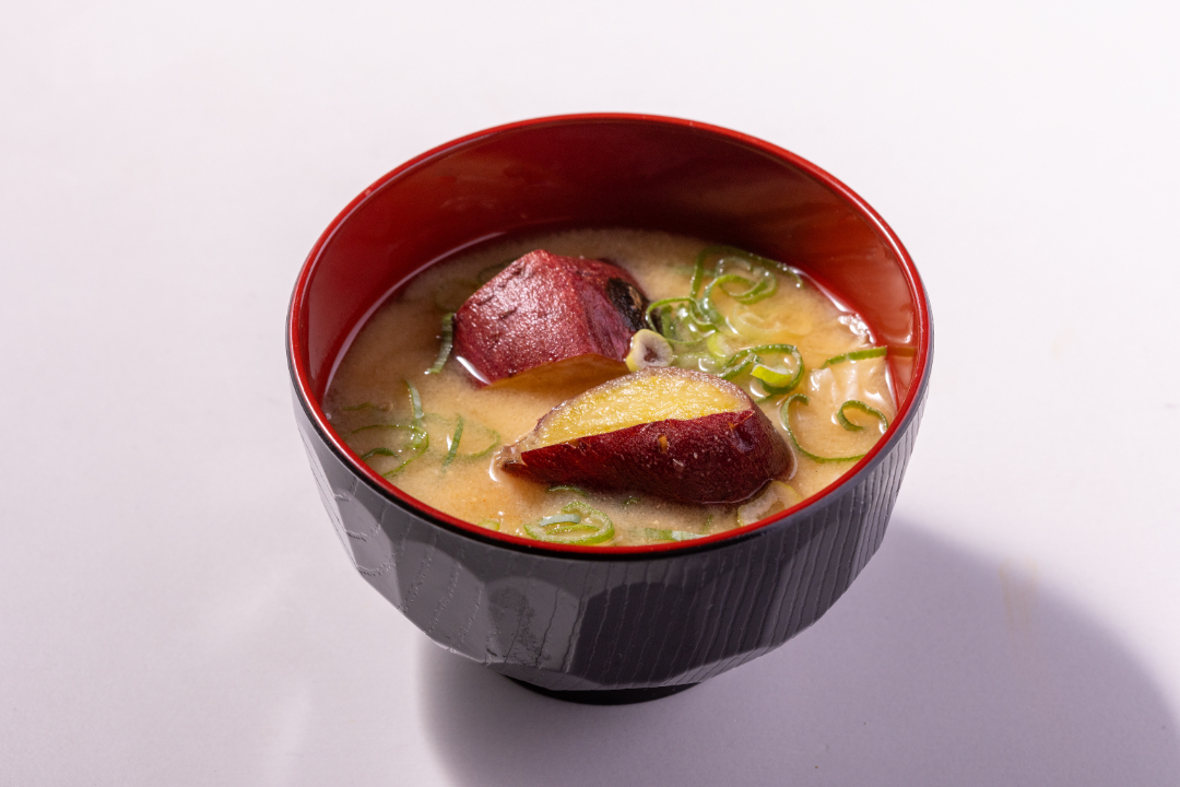 やきいもの味噌汁