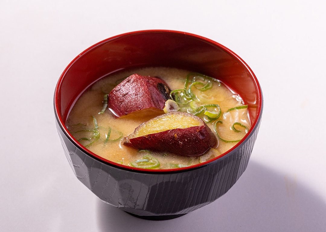 やきいもの味噌汁